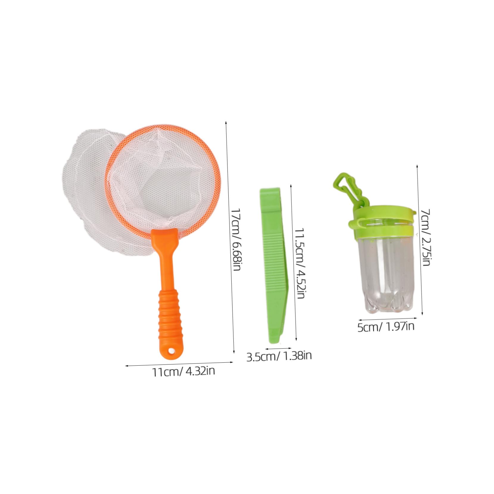 HANABASS Butterfly Kit Catching Set Observation Kit Mesh Cage Boys and Girls for Discovery