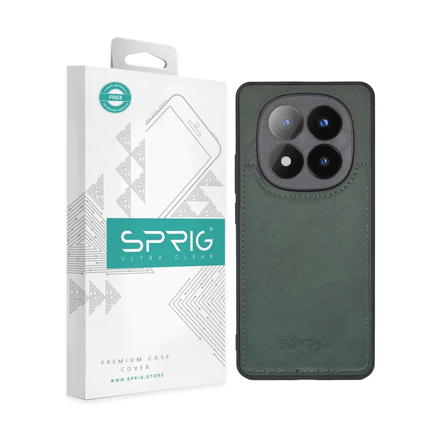 SPRIG Compatible with Redmi Note 14 Pro Premium PrimeMatte Back Cover Drop Tested Shock Proof Mobile Case for Men, Women, Boys and Girls with Camera Protection (Green) SPRIG Compatible with Redmi Note 14 Pro Premium PrimeMatte Back Cover Drop Tested Shock Proof Mobile Case for Men, Women, Boys and Girls with Camera Protection (Green)