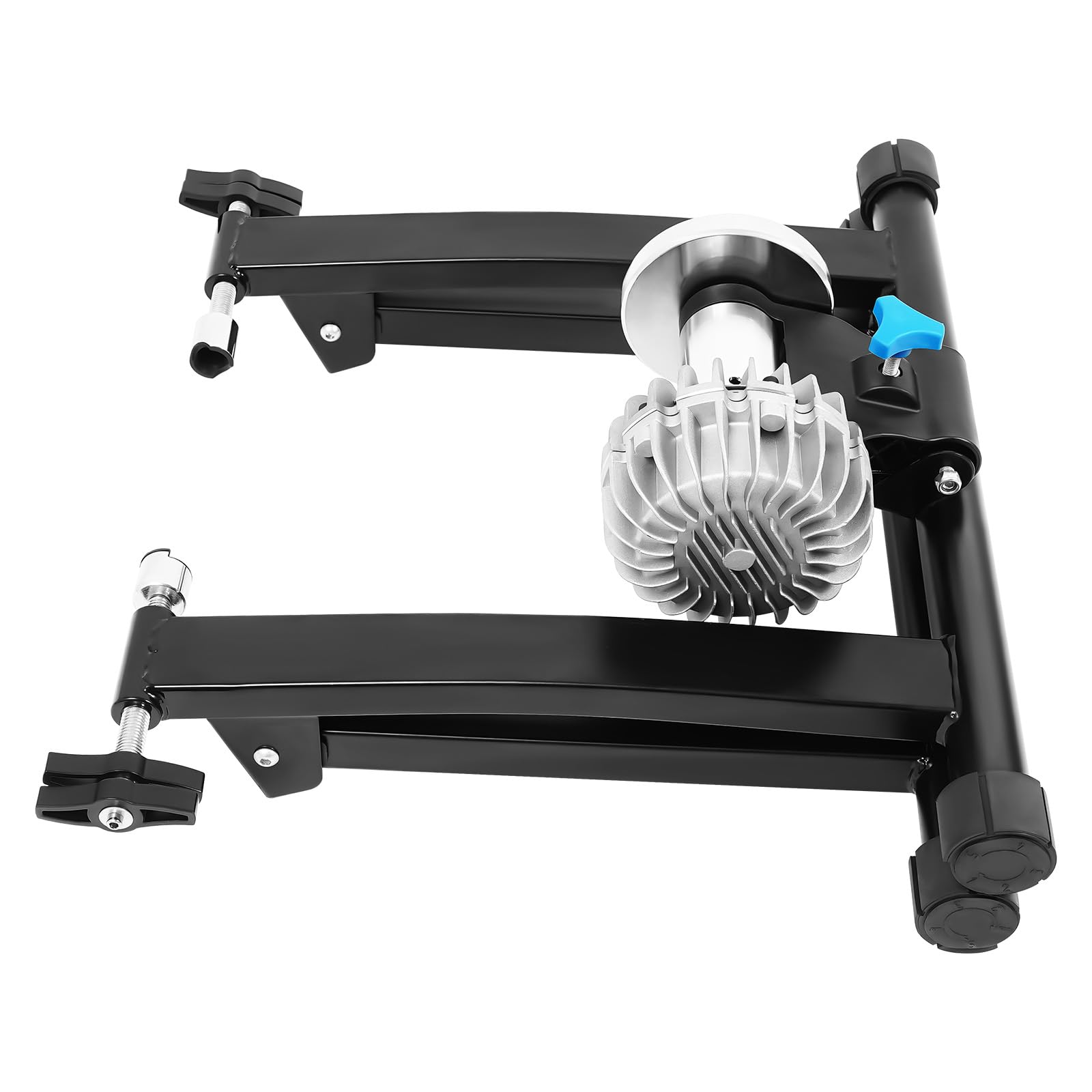Rullo da allenamento con freno magnetico per bici da corsa, MTB, rullo da bici per ciclismo, esercizio, supporto per bici da allenamento fisso con leva di sgancio rapido, 55x48x40 cm, per