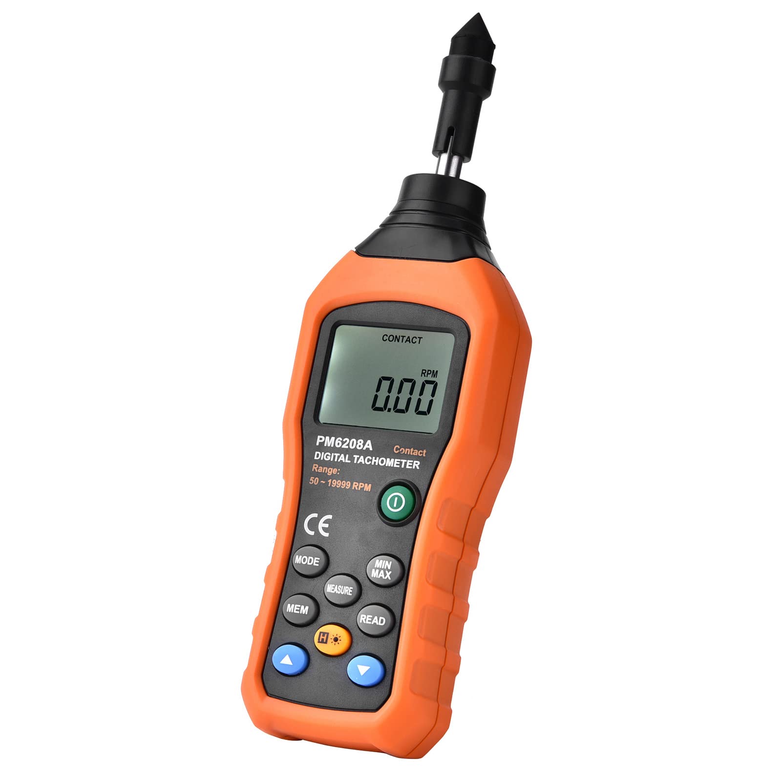 PEAKMETER PM6208A Tachimetro digitale a contametri motore misuratore di velocità