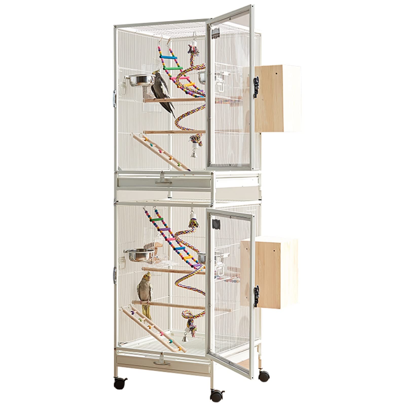 サロンバードシェルフ S ゴールド 鳥かご 開閉式 125-231-001 サロンバードシェルフ S ゴールド 鳥かご 開閉式 125-231-001