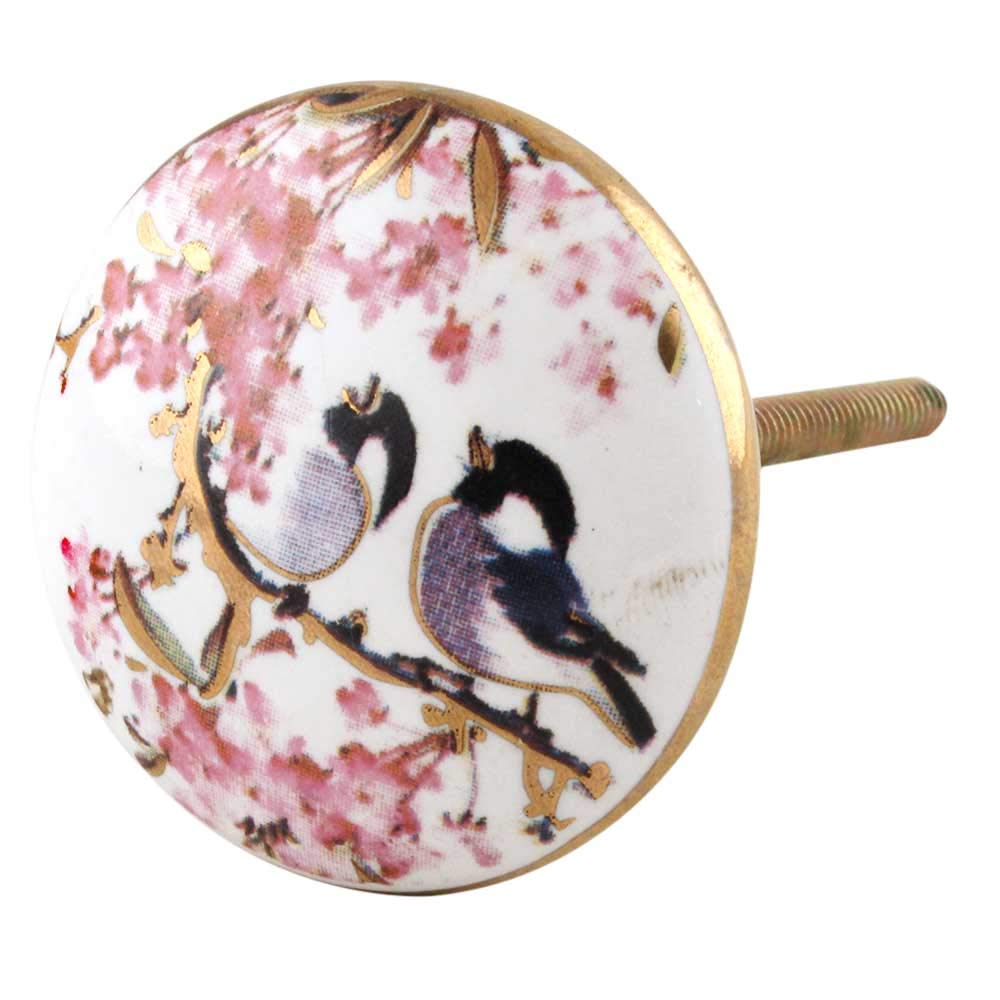 IndianShelf 4 Pack Pink Birds Ceramic Premium Drawer Knobs for Kitchen Cabinet Hardware Door Pulls Decorative Dresser Upgrade Décor (B08KFMH6M5) Amazon Price History, Amazon Price Tracker