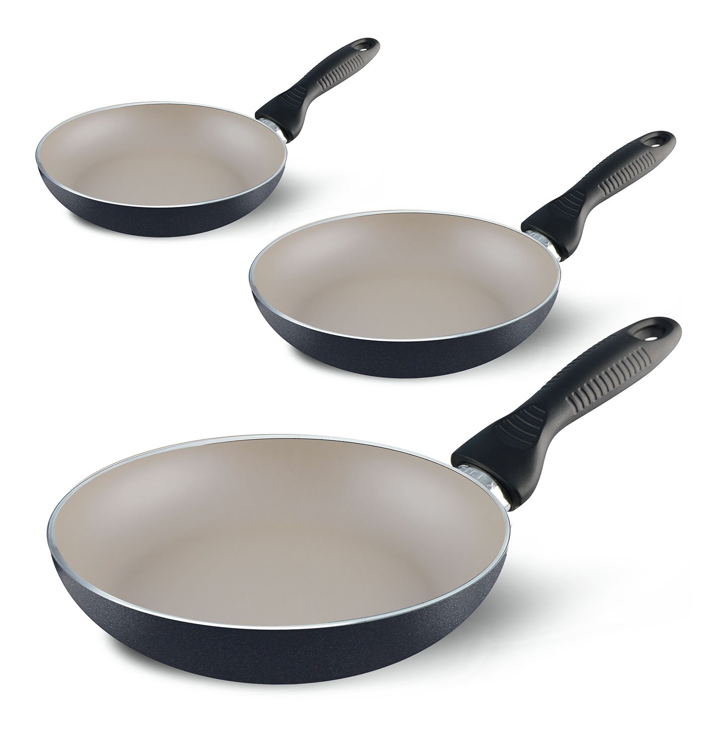 Poêles anti-adhésif profond SIL 1753 Ecoceram pour cuisiner de bons plats en famille