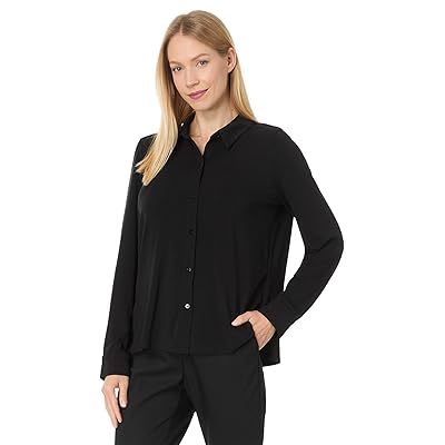 Eileen Fisher Classic Collar Slim Shirt Women
