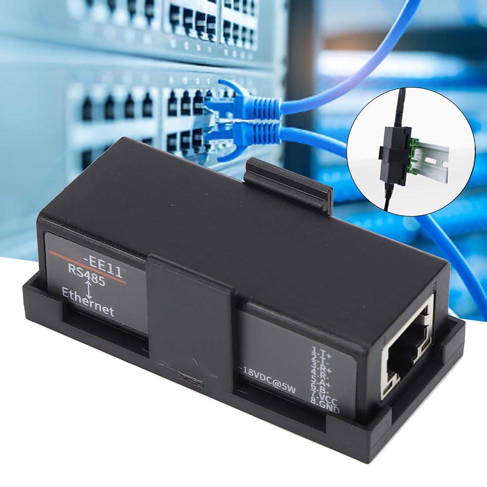 Serveur série, Module Ethernet, Message court pour Ethernet DTU