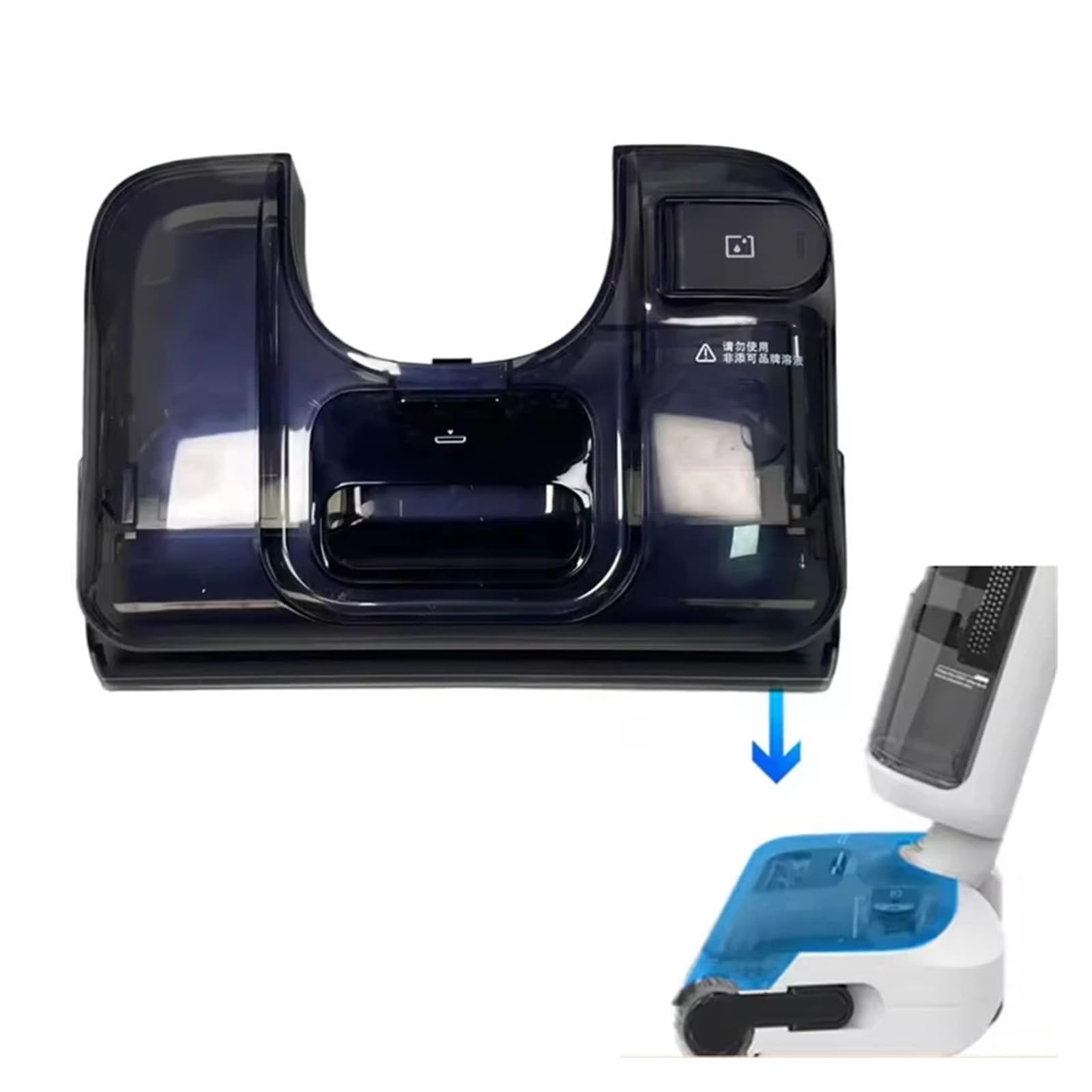 Compatible Con Tanque De Agua For Aspiradora TINECO, FLOOR ONE S7 Stretch Ultra | Reemplazo de aspiradora en seco y húmedo, accesorios for tanque de agua limpia, conjunto de tanque de agua sucia(C)