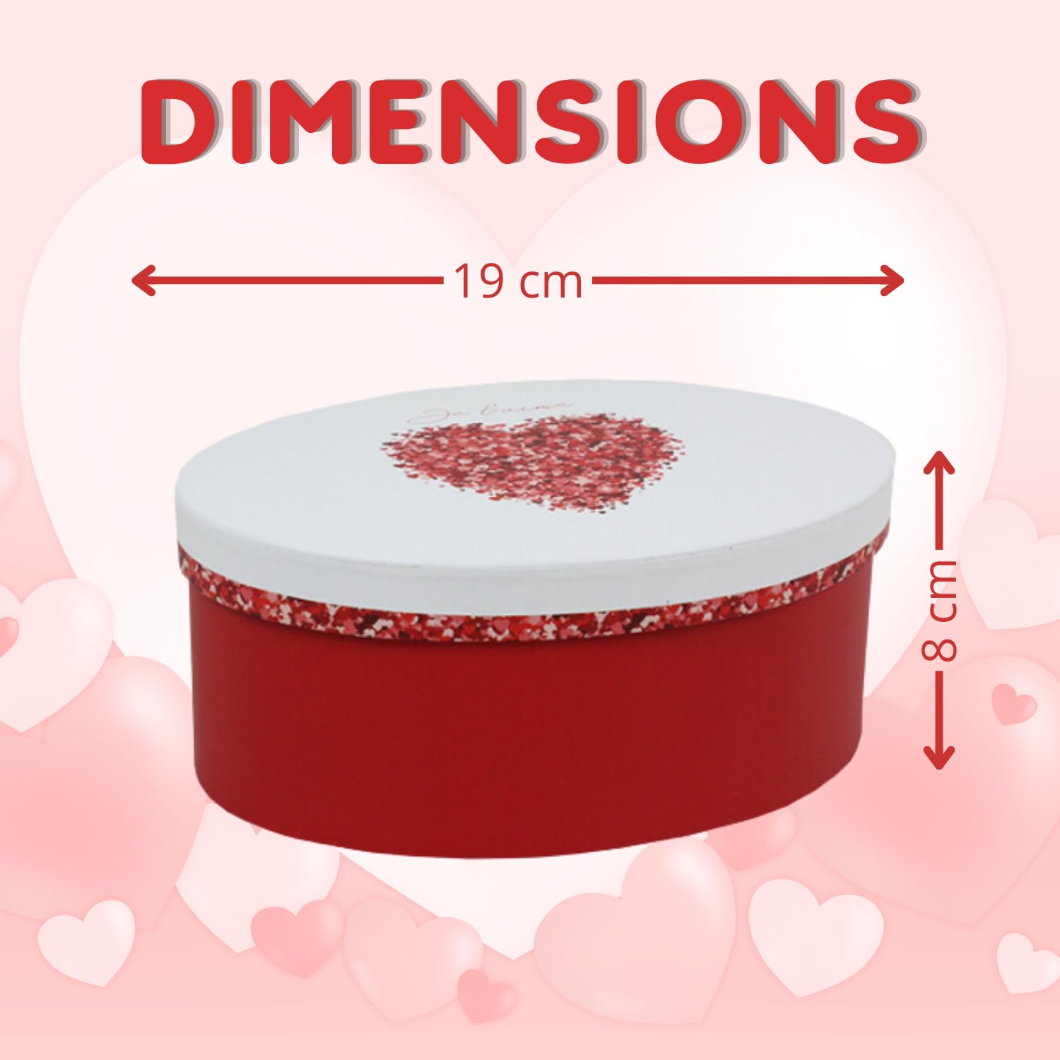 Coffret Gourmand et son assortiment de 60 chocolats Célébrations, Daim, Milka, Toblerone | Boîte "Je t’aime" Prête à Offrir pour la fête des Mères, la St Valentin, un anniversaire
