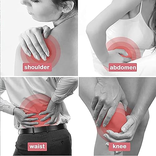 Miniatura 6 de Botella de agua caliente en forma de corazón de 16.9 fl oz con tapa suave, bolsa de agua caliente para aliviar el dolor, calambres, espalda, cuello,