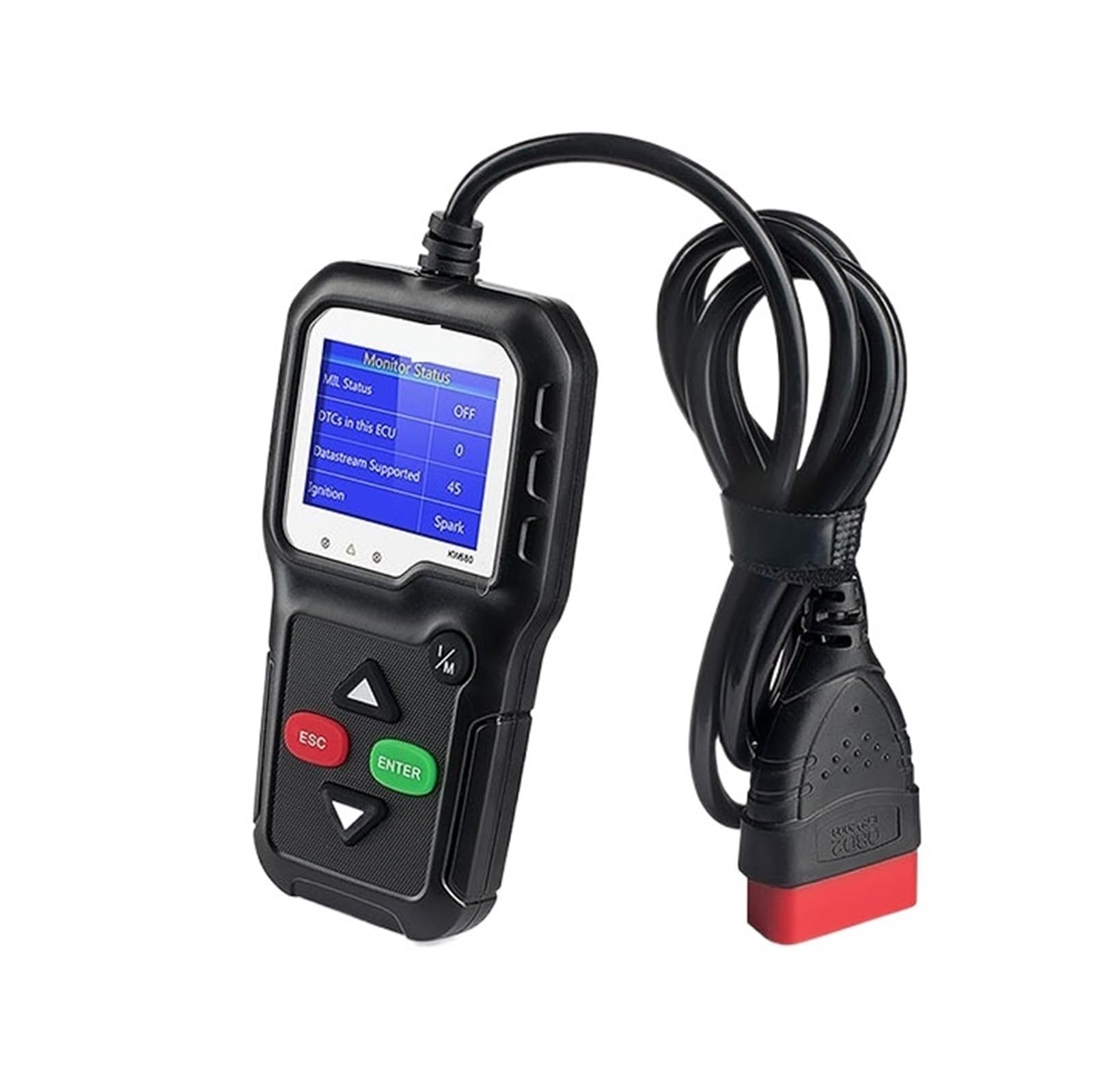 KW680 Czytnik kodów Skaner Wielojęzyczny Pełna funkcja OBD2 Kw 680 Narzędzie diagnostyczne samochodu