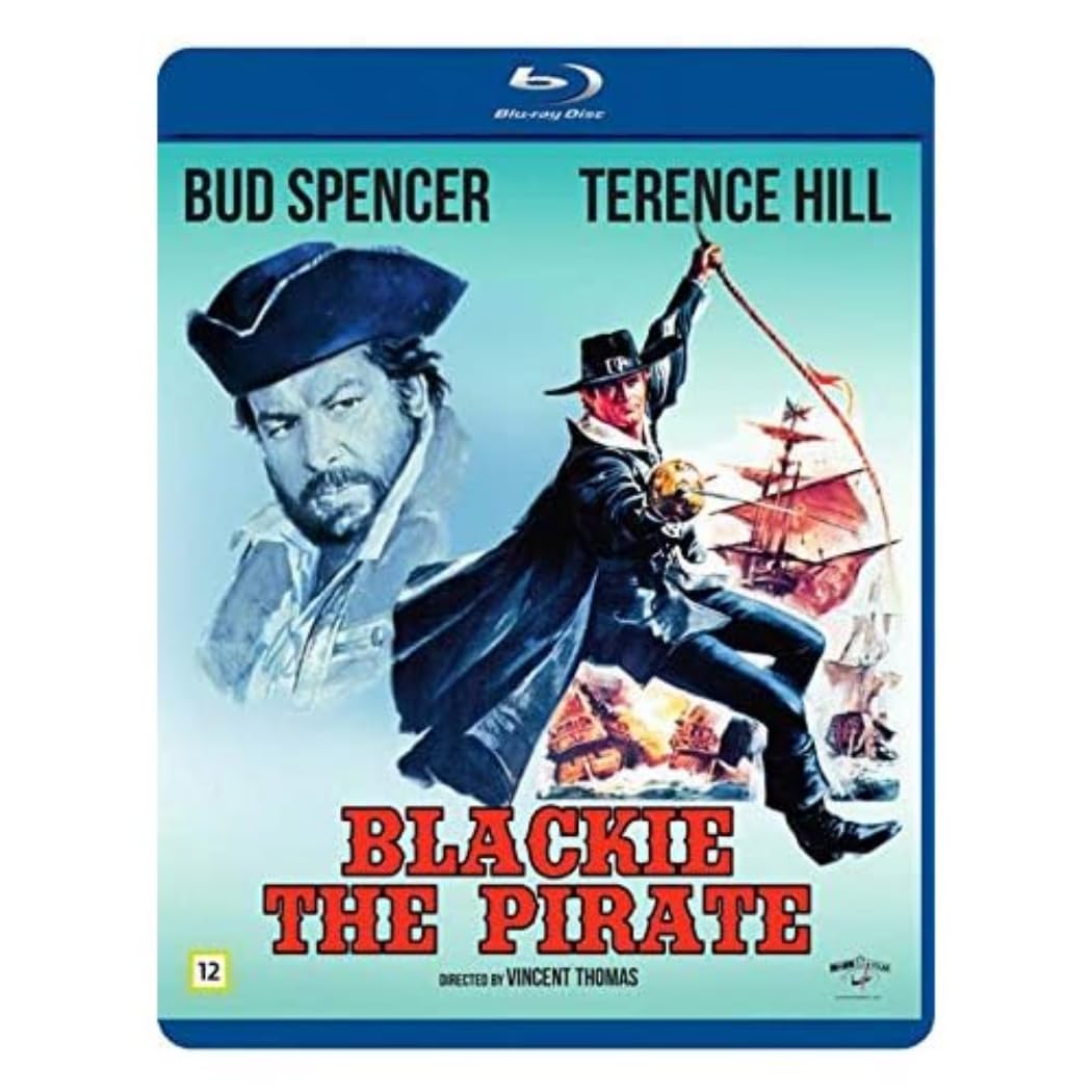 Blackie the Pirate 1971 Bud Spencer Terence Hill Blu-Ray English audio region fr