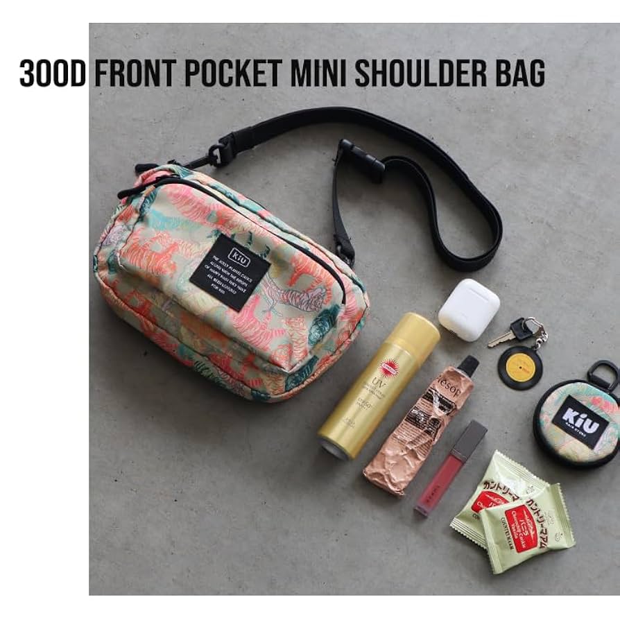 バッグ ki 300D フロントポケットミニショルダーバッグ K156 – KiU公式