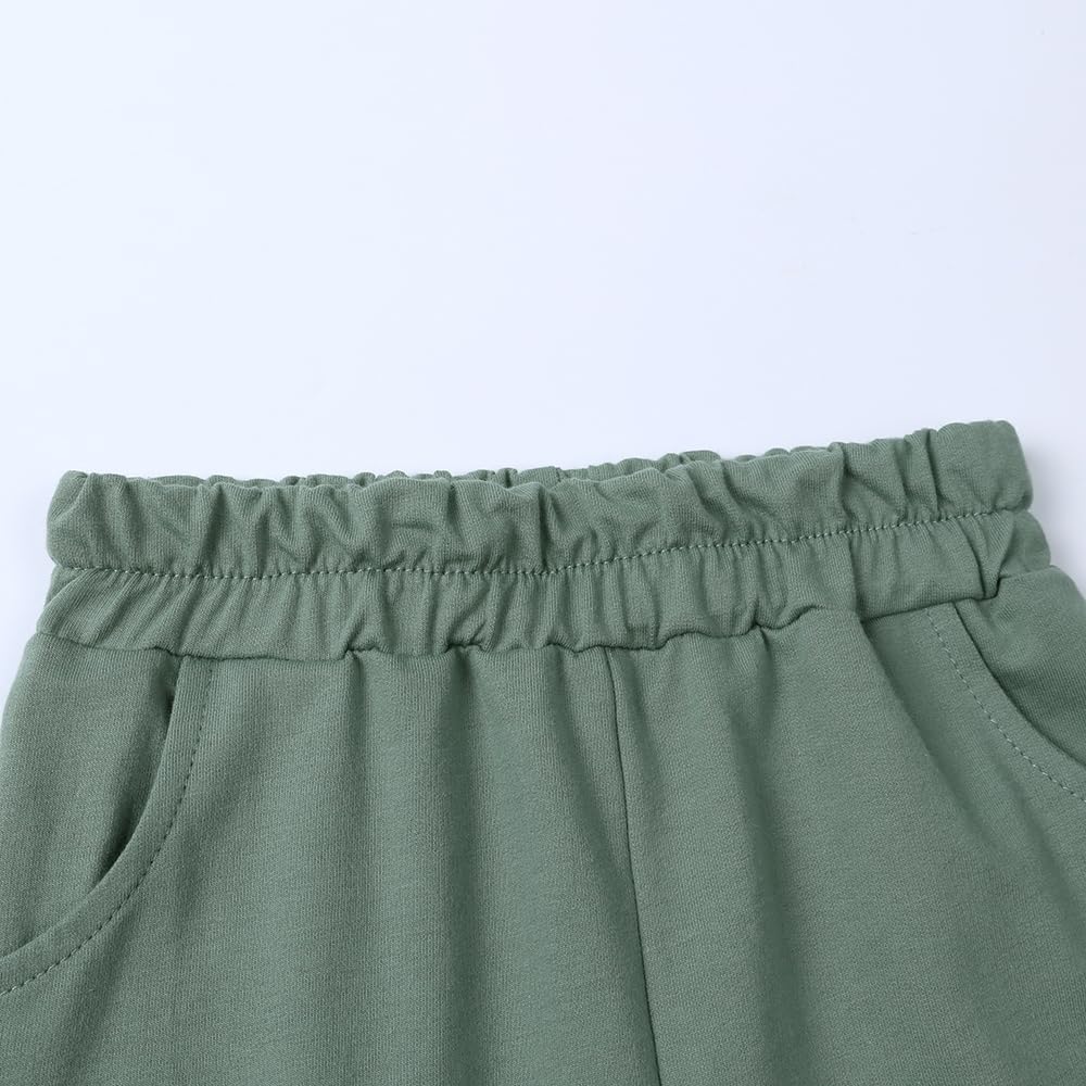 Toddler Boy Fall Outfits 3T 4T 5T Boys Clothes Kids Solid Sweatsuits Cotton Sweatshirt and Pants Clothing Sets - Image 8