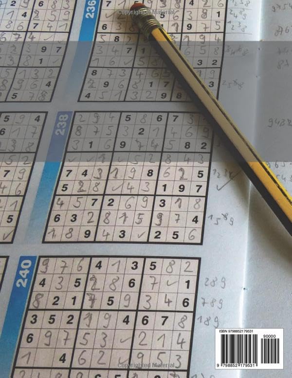 Miniatura 2 de Sudoku 292 Sudoku Puzzles Large Print Easy to Medium Difficulty Sudoku Activity Book for Teens, Adults & Seniors