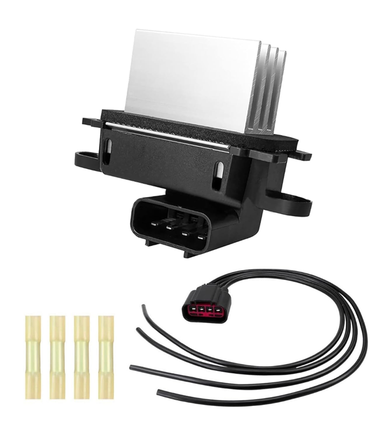 Mtsooning BL3Z-19E624-A HVAC Control Module Blower Motor Resistor with WPT688 Connector Wire Harness Replacement for 2009-2017 Ford Expedition F150 Lobo Lincoln Navigator Mark LT
