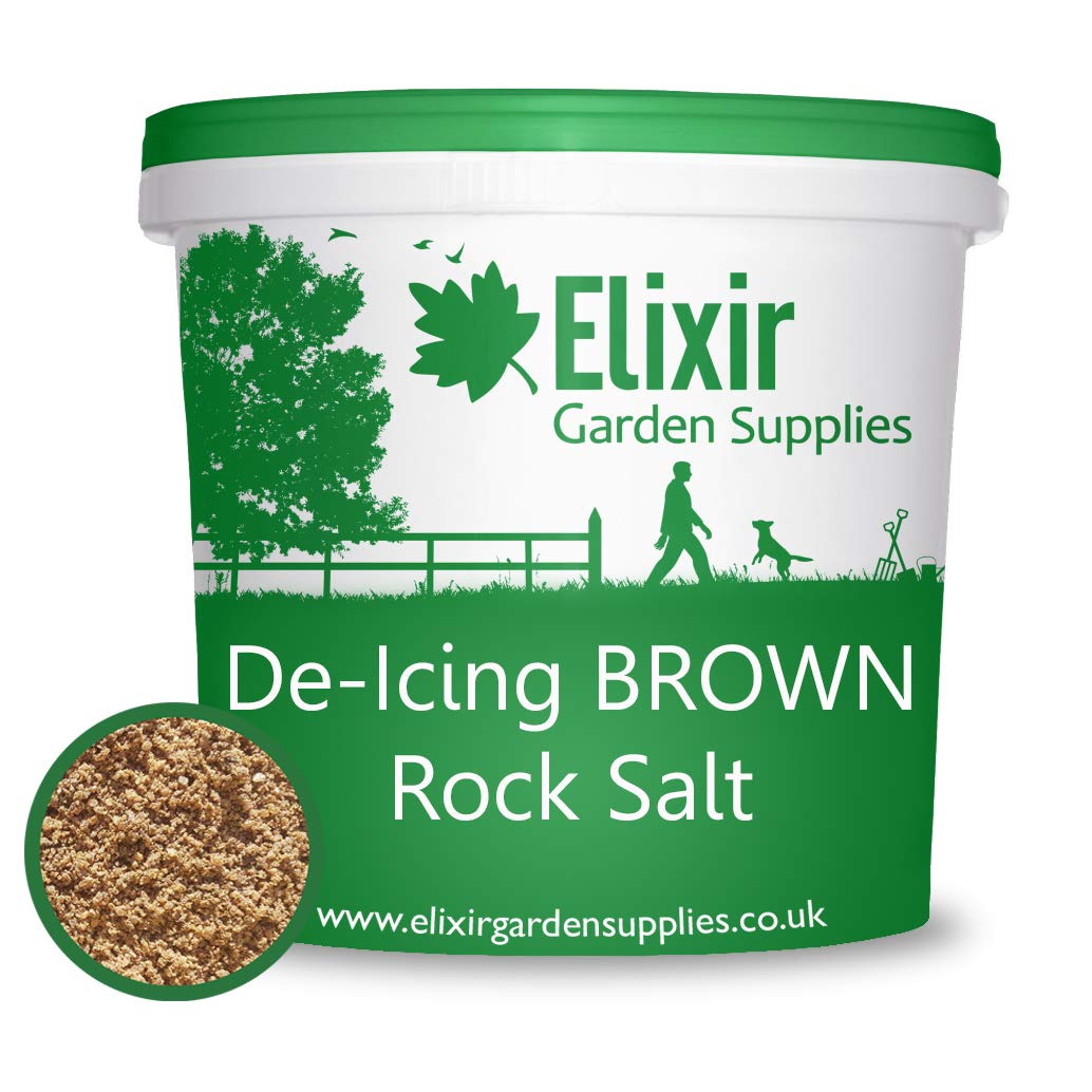 Buy Elixir Gardens Brown DeIcing Rock Salt/Grit Weights from 5kg