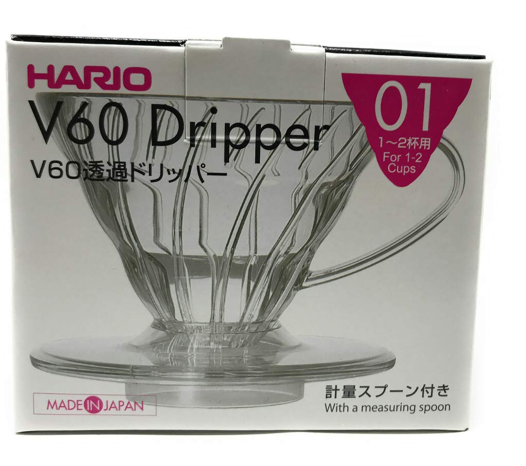 コーヒーミル、ハリオV60透過ドリッパー クリア 等　追加一つ含めて⑤つおまとめ Amazon｜HARIO (ハリオ) V60 01 透過 コーヒードリッパー クリア