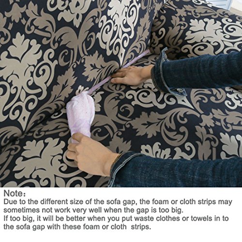 Uxcell Us Ship Stretch Chair Sofa Covers 1 2 3 4 Seater Couch Cover Slipcover Large #TOP3