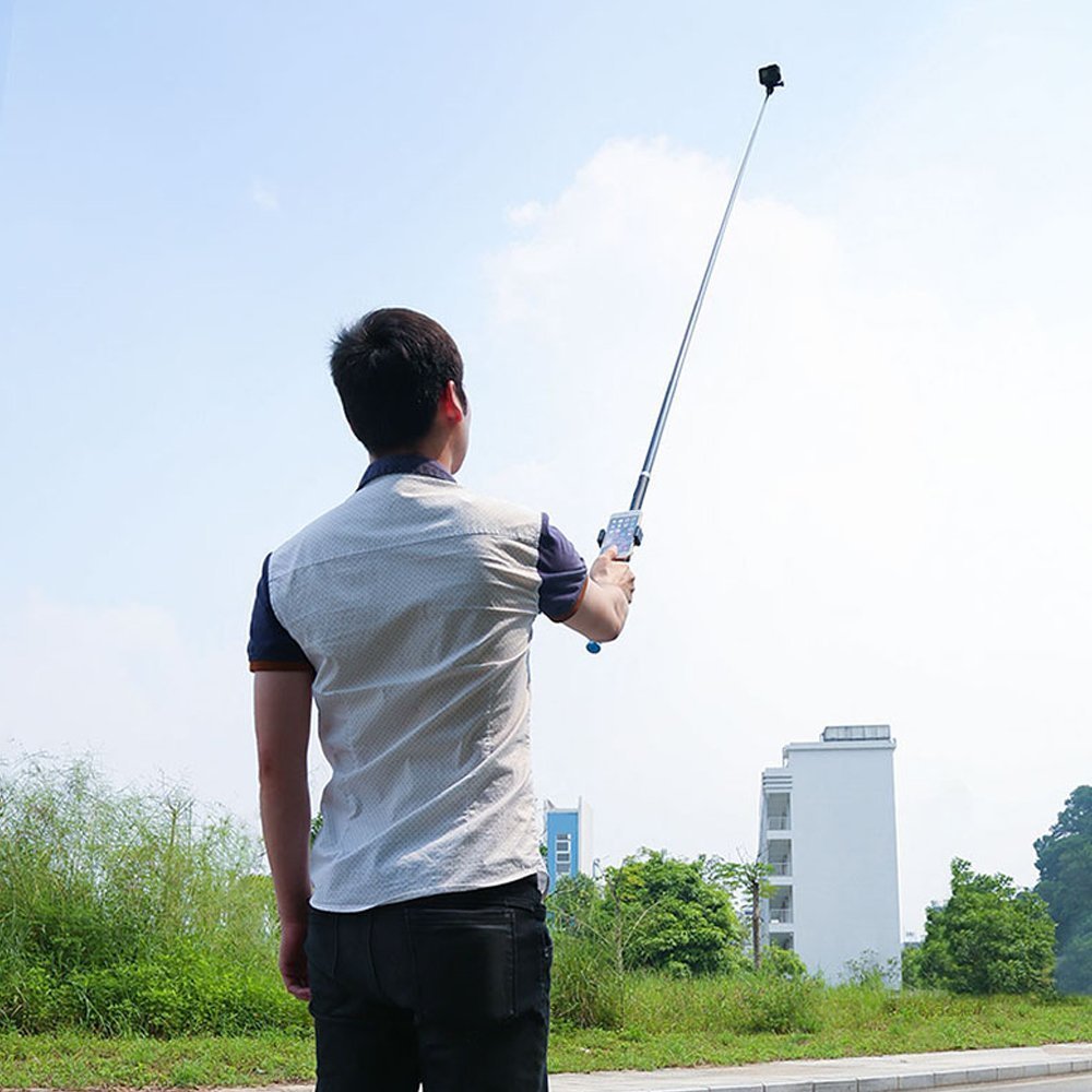 Amazon | 【PCATEC】Gopro用 自撮り棒 延長ポール 2.7メートル超長炭素