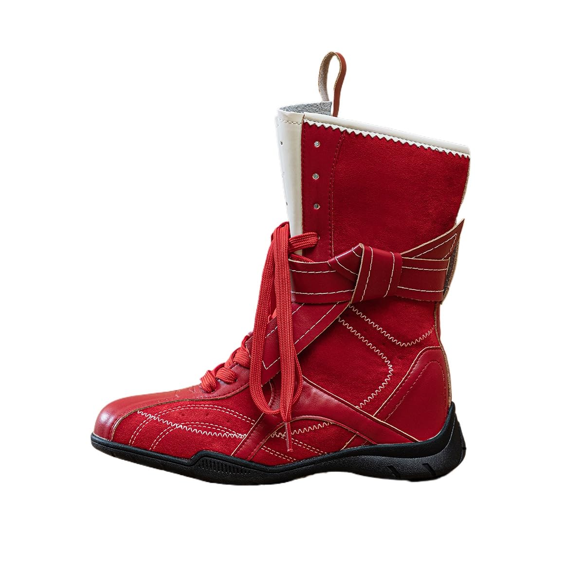 Retro Martin Boots for Women - 2025 Autumn Mid-Calf Leather Boots in Brown - Marauder Thick-Tread Boots