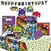 Produktbild Amscan 9050 0367 - Partyset Teenage Ninja Turtles: 8 Teller 23 cm, 8 Becher 250 ml, 16 Servietten 33 x 33 cm, Tischdecke 120 x 180 cm, 8 Masken, 8 Beutel, Girlande 200 cm, 8 Einladungen mit Umschlag