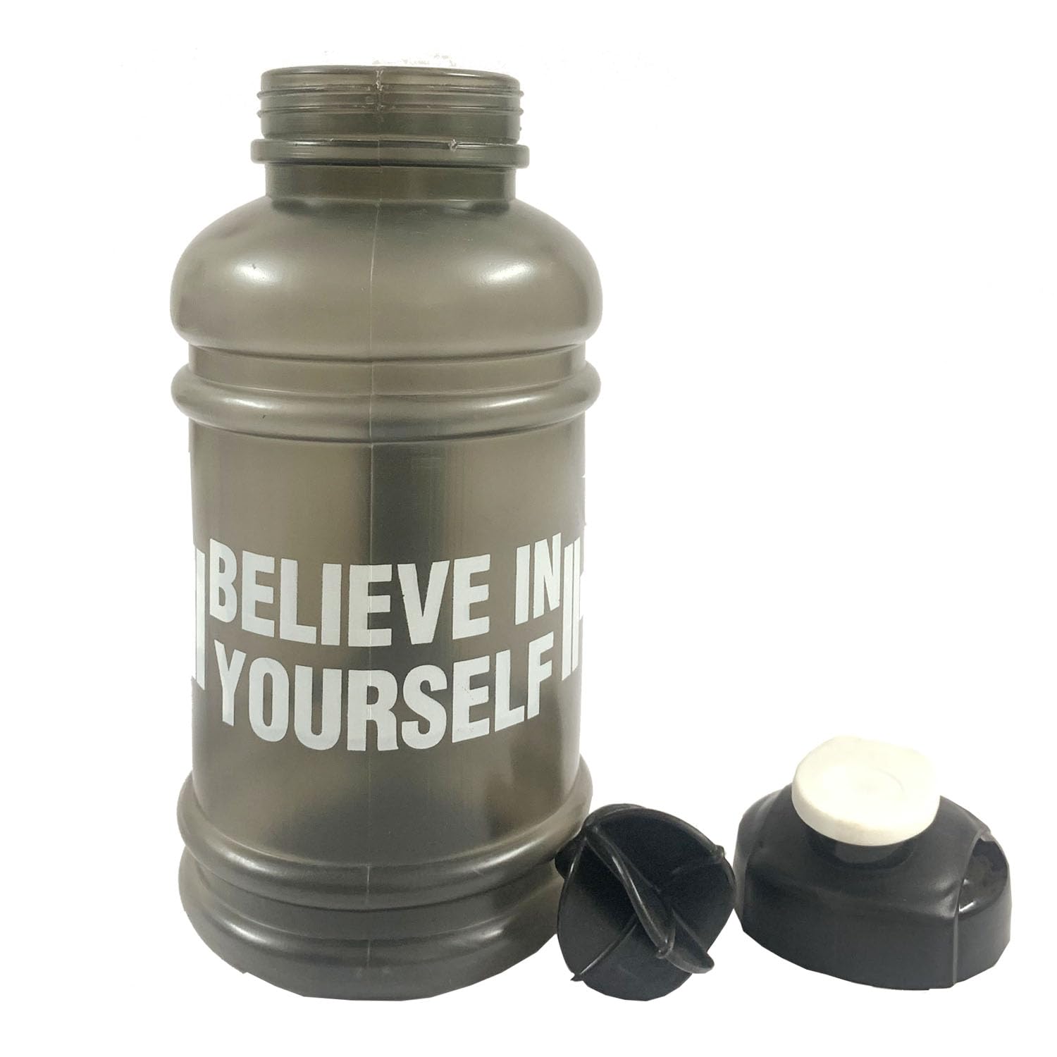 COOL INDIANS 1000ML Gym Gallon Water Bottle with 500ML Shaker