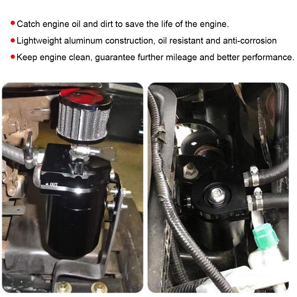 Kit Tanica Raccolta Olio Motore Universale - Con Filtro Sfiato Automatico E Separatore - Foto 5