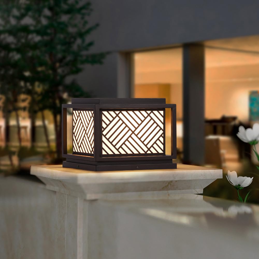 Iluminación Exterior Para Postes, Con Cableado Fijo, Resistente