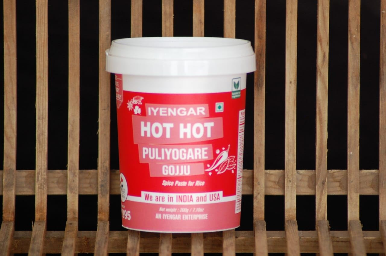 Puliyogare Gojju-Iyengar Hot Hot(200G Jar) (B0CHWM4HK3) Amazon Price History, Amazon Price Tracker