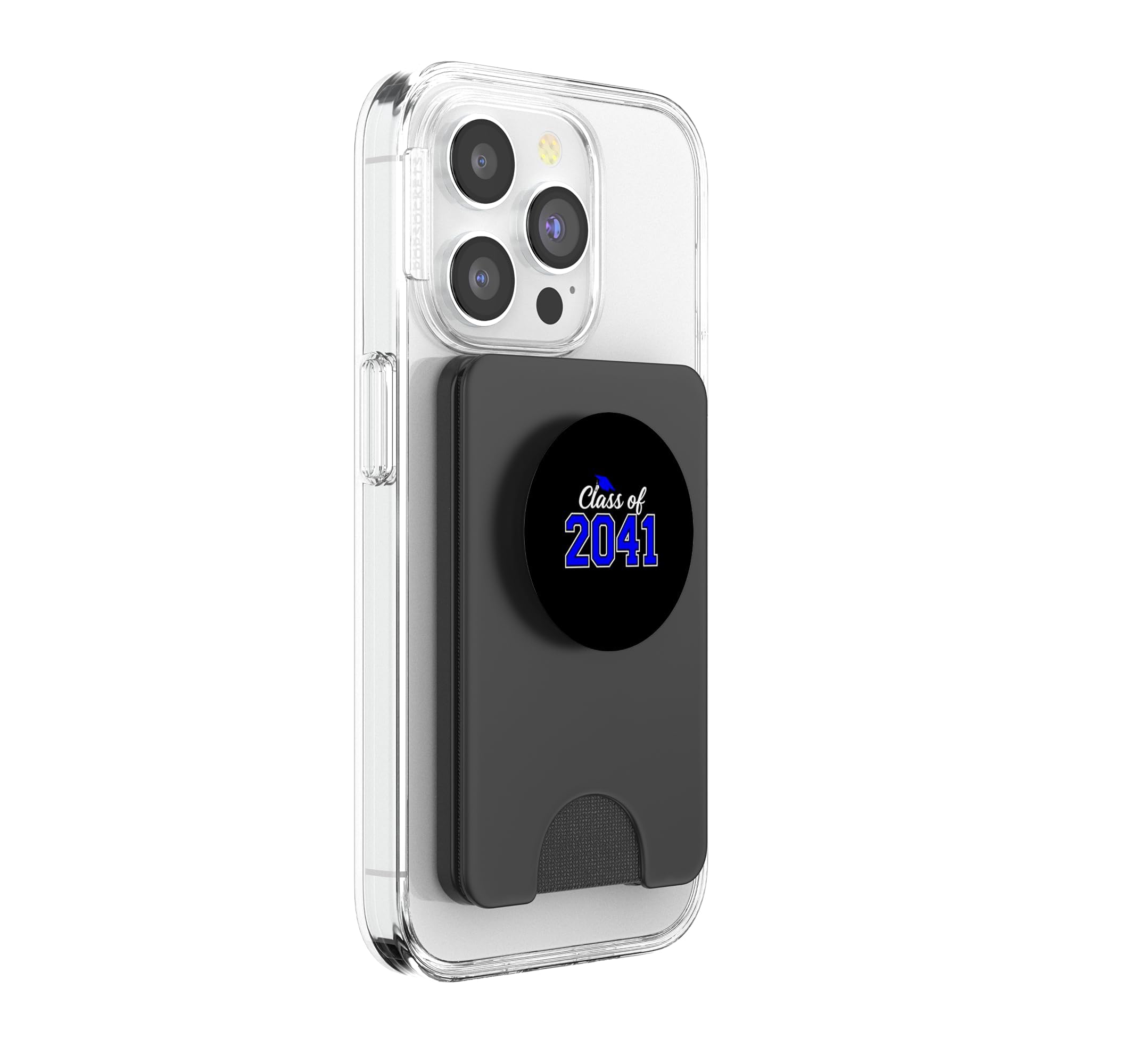 Clase de 2041 Crece Junto con una Divertida graduación Preescolar PopSockets PopWallet para MagSafe