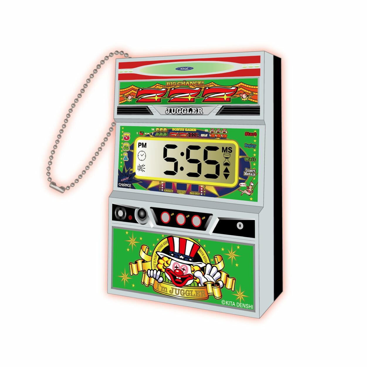 Amazon | ジャグラー サウンドフラッシュ タイマー クロック mini