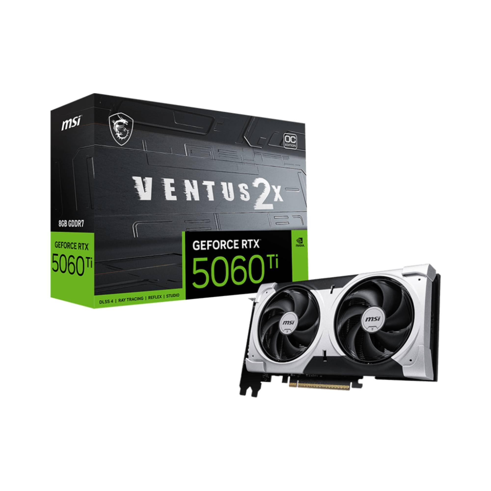 MSI VGA GEFORCE RTX 5060 TI 8G VENTUS 2X PLUS