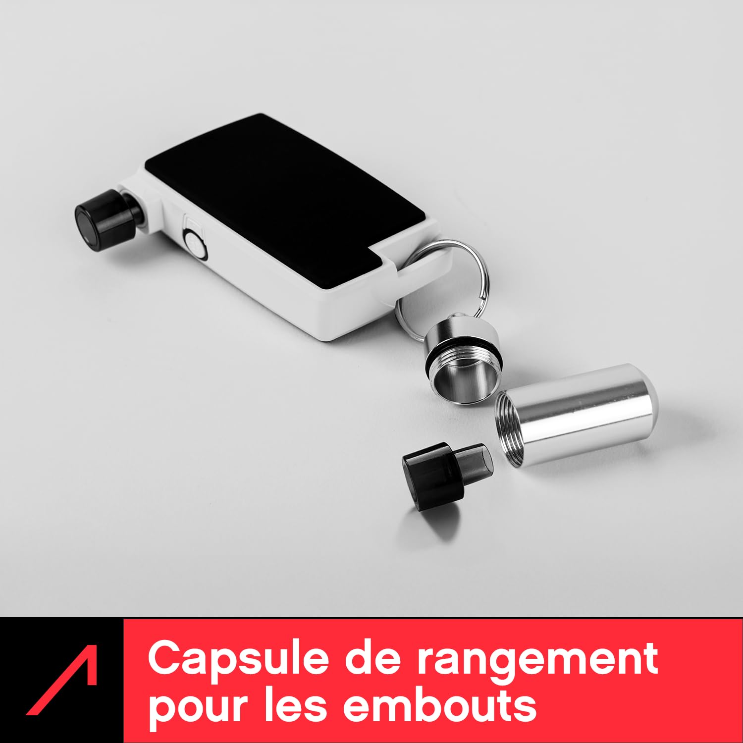 ACE Alcootest XS Lite - Précision de 96,3% (TU Vienne, Janvier 2026) - Testeur d'alcoolémie calibré Selon Les Normes policières - Ultra Compact
