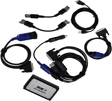 Inline 6 Data Link Adapter Full Kit with Insite 8.7 Pro Software 3165033 4918416 2892092 Compatible with Cummins Engine ISC B C QSB ISDE ISZ QSL