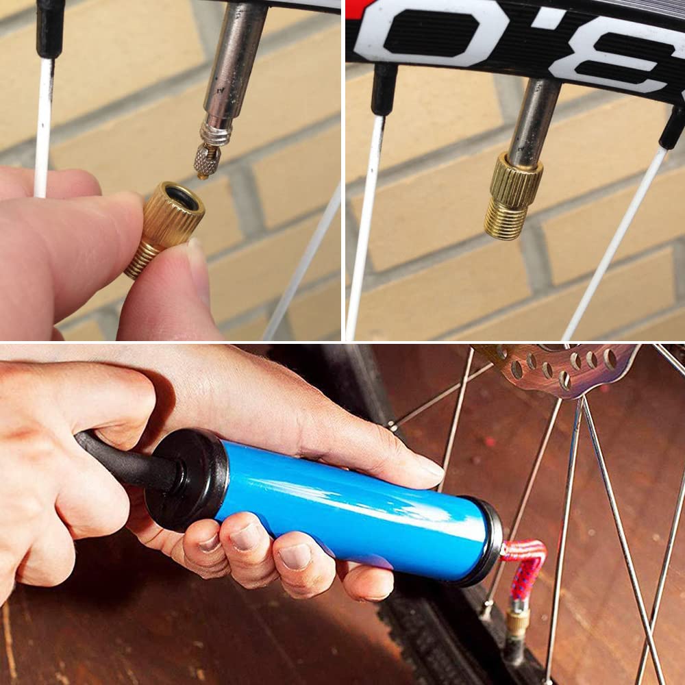 Amazon | バルブアダプター 自転車バルブ 変換アダプター 仏式/米式/英