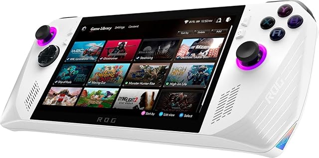 ASUS ROG Ally 7 120Hz Gaming Handheld - Processador AMD Z1 Extreme - 512GB - Branco - PRÉ-VENDA!