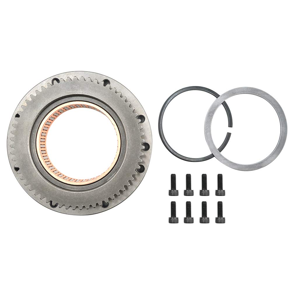 AHL Starterkupplung Anlasser Freilauf mit Starterzahnkranz für Yamaha V-star XVS1100 1999-2009 / Yamaha XVS1100 Drag Star 1100 Classic 2000-2008