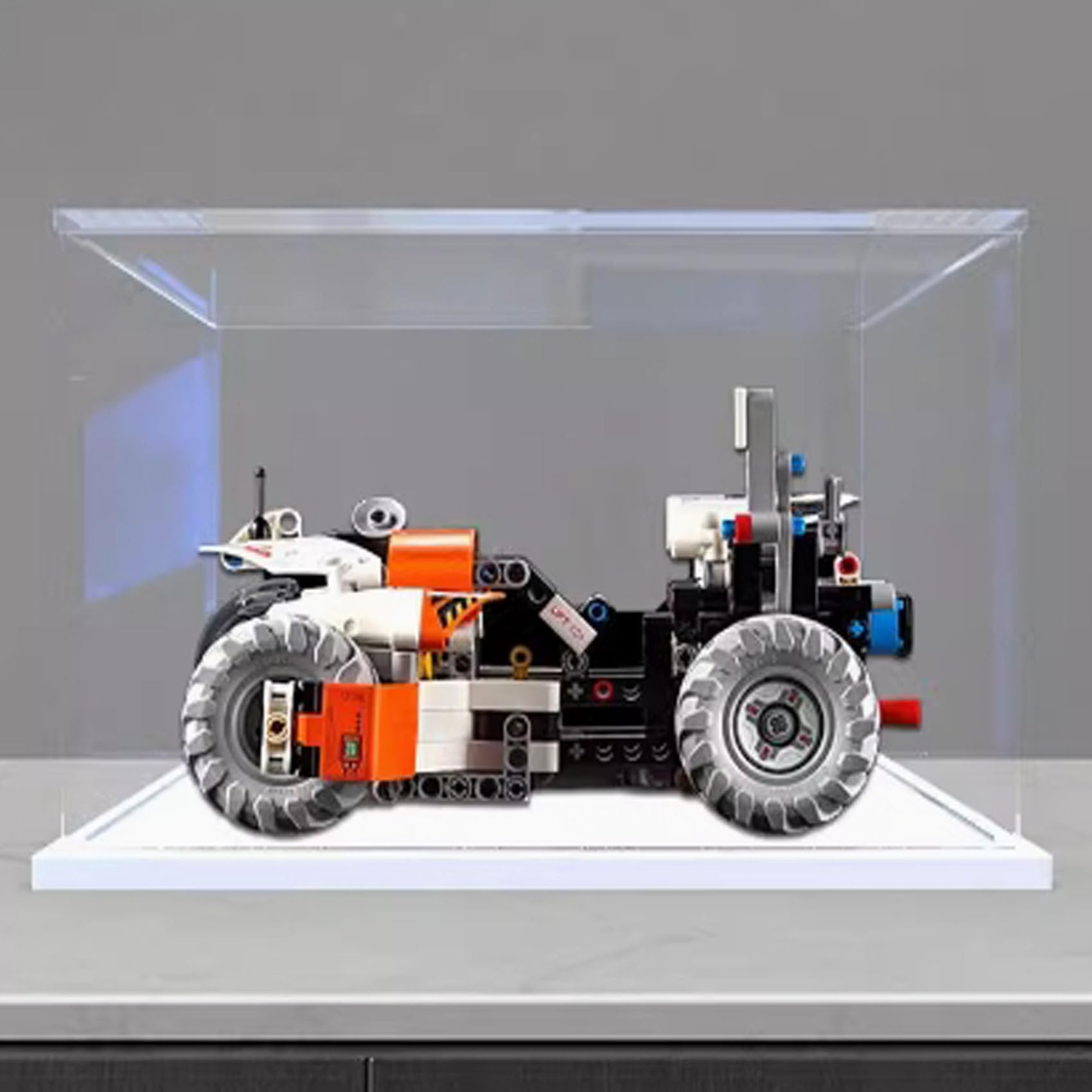 Transparent Acrylic Display Case,for Lego 42178 Space Surface Loader Model ,Clear Box,Sto…