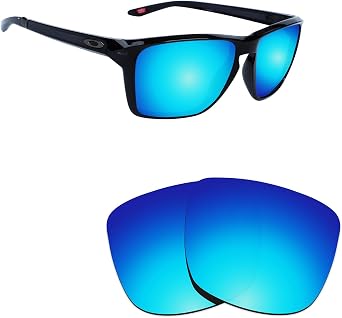 Alphax Polarized Replacement Lenses for Oakley Sylas XL 009448-60MM | Glare Reduction | Precision Cutting