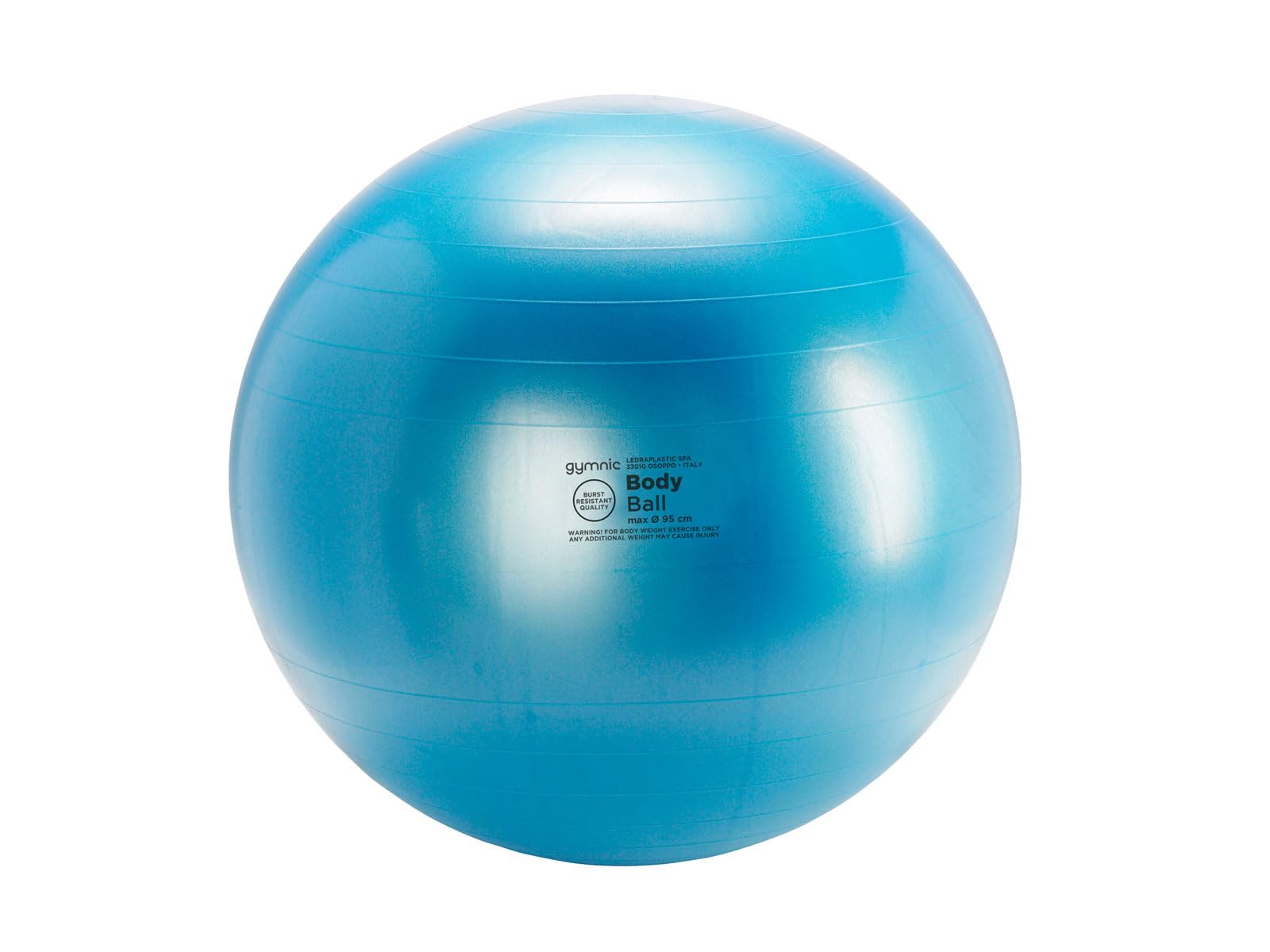 GYMNIC Piłka gimnastyczna "Body Ball 95" - niebieska