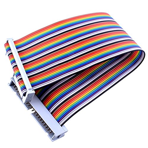 Kuman K70-AU Breadboard Jumper Wires 40Pin Male To Female Ribbon Gpio Cable thumb #2