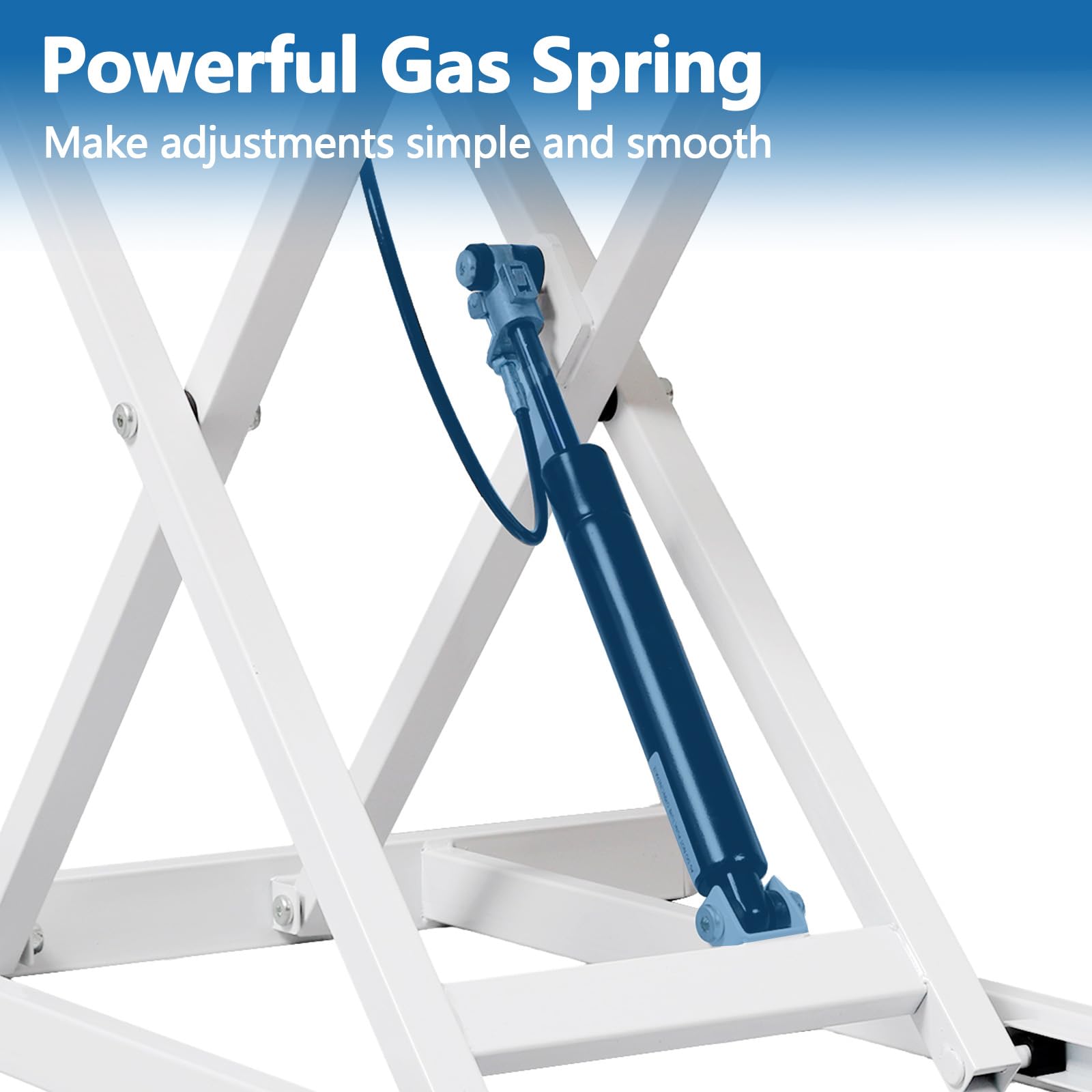 Standing Desk Converter 32 Wide Height Adjustable Sit Stand Up Desk Riser with Keyboard Tray Desktop Workstation Riser — view 4