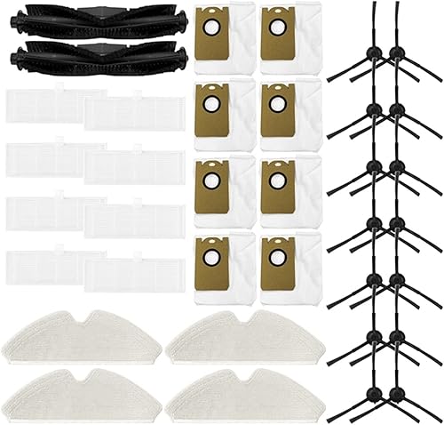 BACION Accesorios para aspiradoras 36 piezas compatibles con Proscenic M7 PROKyvol Cybovac S31Uoni V980 PlusHoniture Q6 cepillo para aspiradora