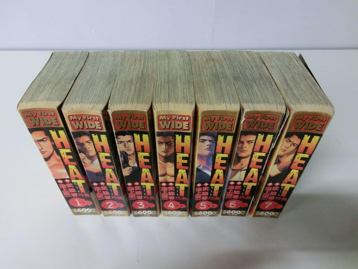 HEAT 全17巻セット 画・池上遼一・作・武論尊 ビッグコミックス HEAT 全17巻セット ビッグコミックス HEAT 全17巻セット 画