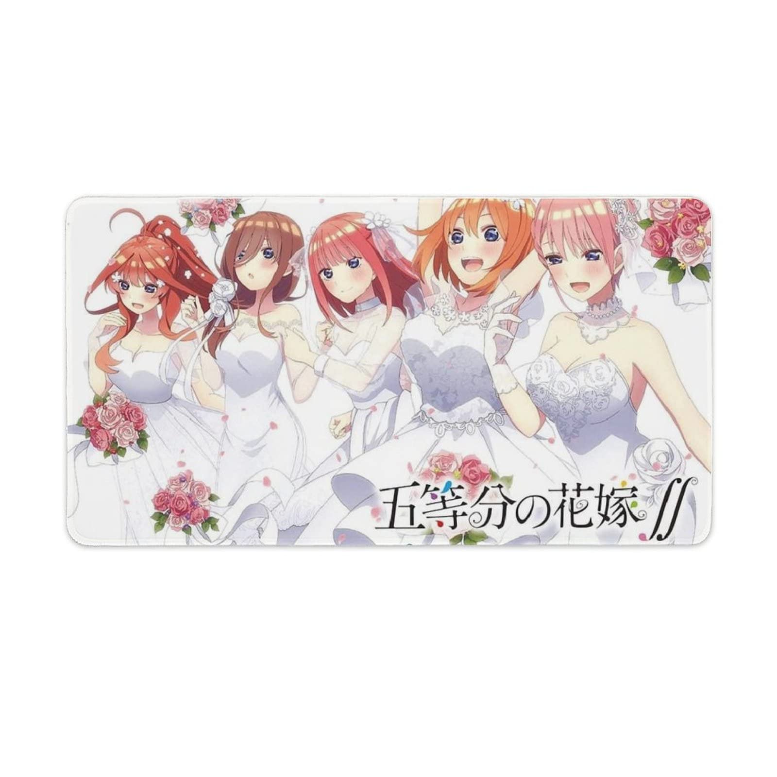 Amazon.co.jp: 五等分の花嫁 大型 ゲーミングマウスパッド 40