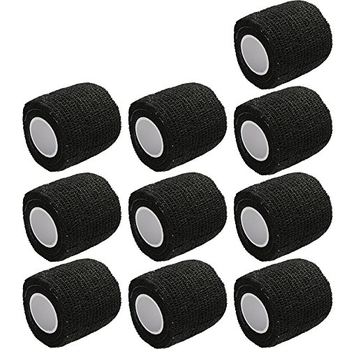  10 piezas de rollos de vendas E Support, apósito hidrocoloidal autoadhesivo resistente al agua, 4,5 m x 5 cm 