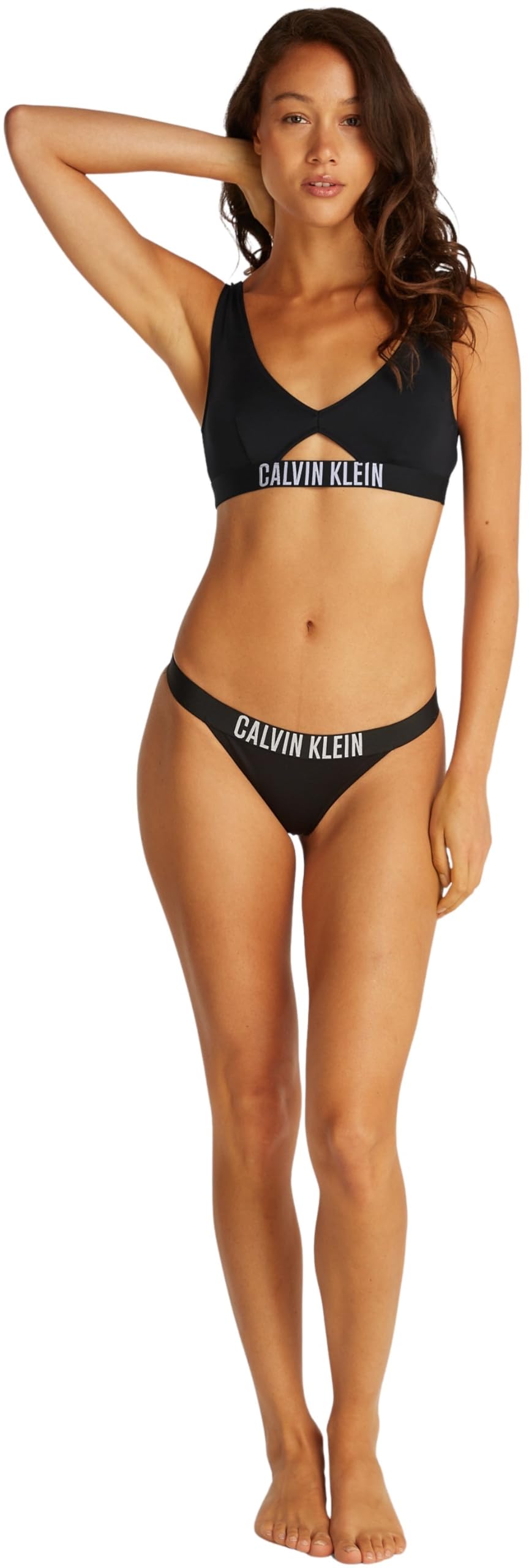 Calvin Klein Bikini Mare Donna Pezzo sopra Art KW0KW02745
