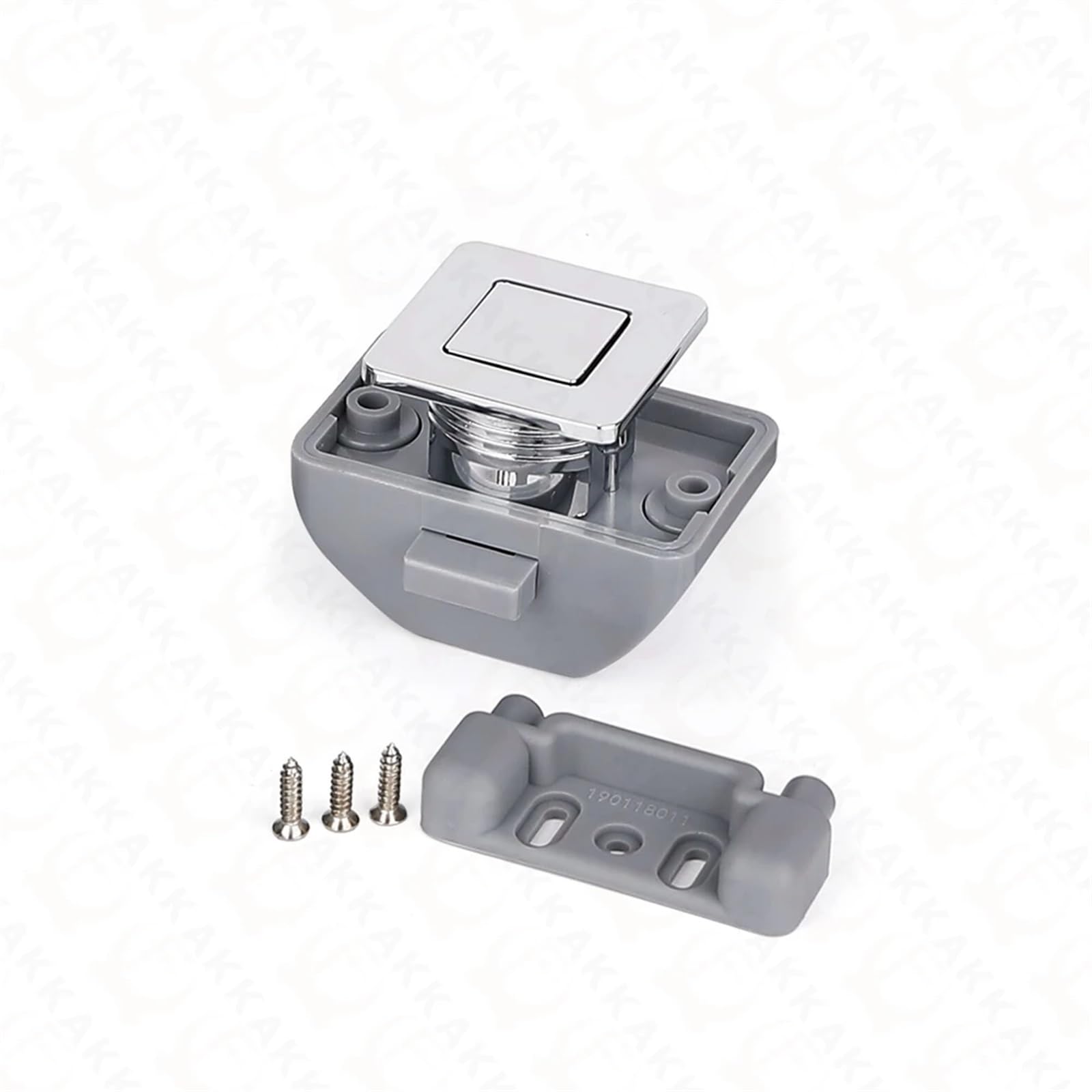 Wqgqpxob Cromo Camper Car Push Lock 26Mm Rv Caravan Boat Motor Home Cinet Drawer Keyless Button Latch Furniture Hardware 1Pcs(Cromo)