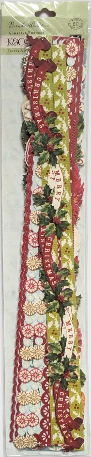 Bordures adhésives en papier pour scrapbooking propre et rapide