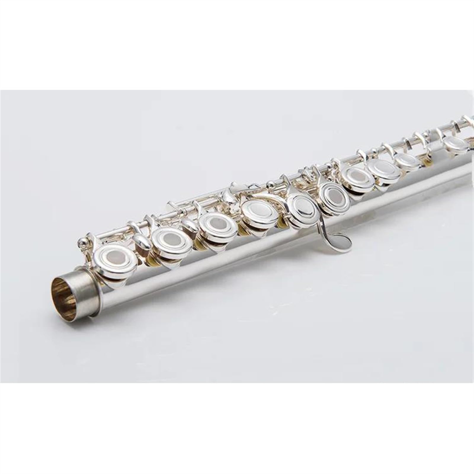 Amazon | フルート楽器 表面材質銀メッキ開閉穴Cフルート16キー銀