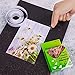 Aneco Transparent Photo Corners Clear Picture Mounting Corner Stickers for DIY Album, Scrapbook, Journal, 500 Pieces/Pack